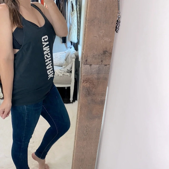 Gymshark athletic muscle tank top size large - Picture 2 of 5